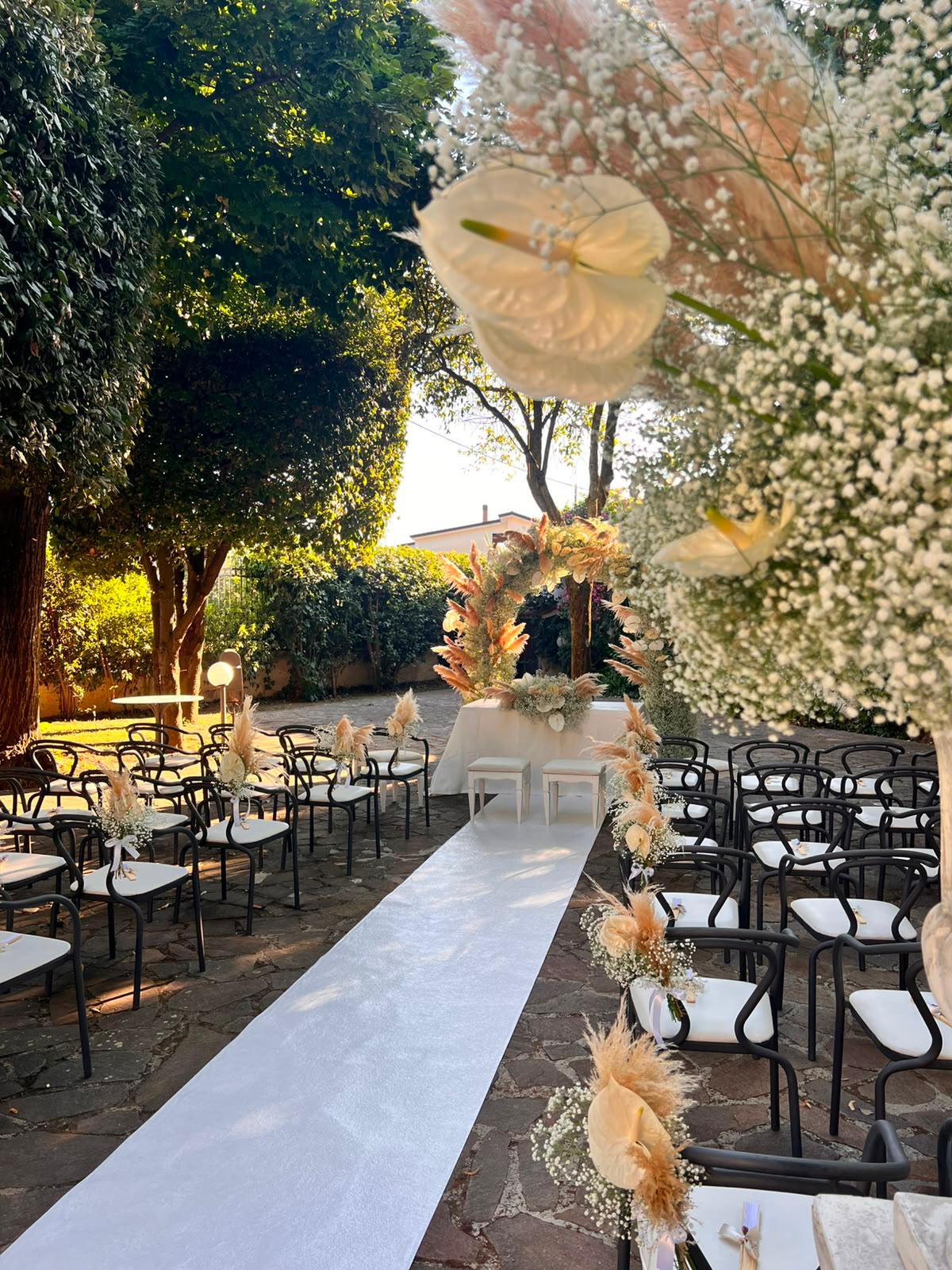 Il rito nei giardini monumentali